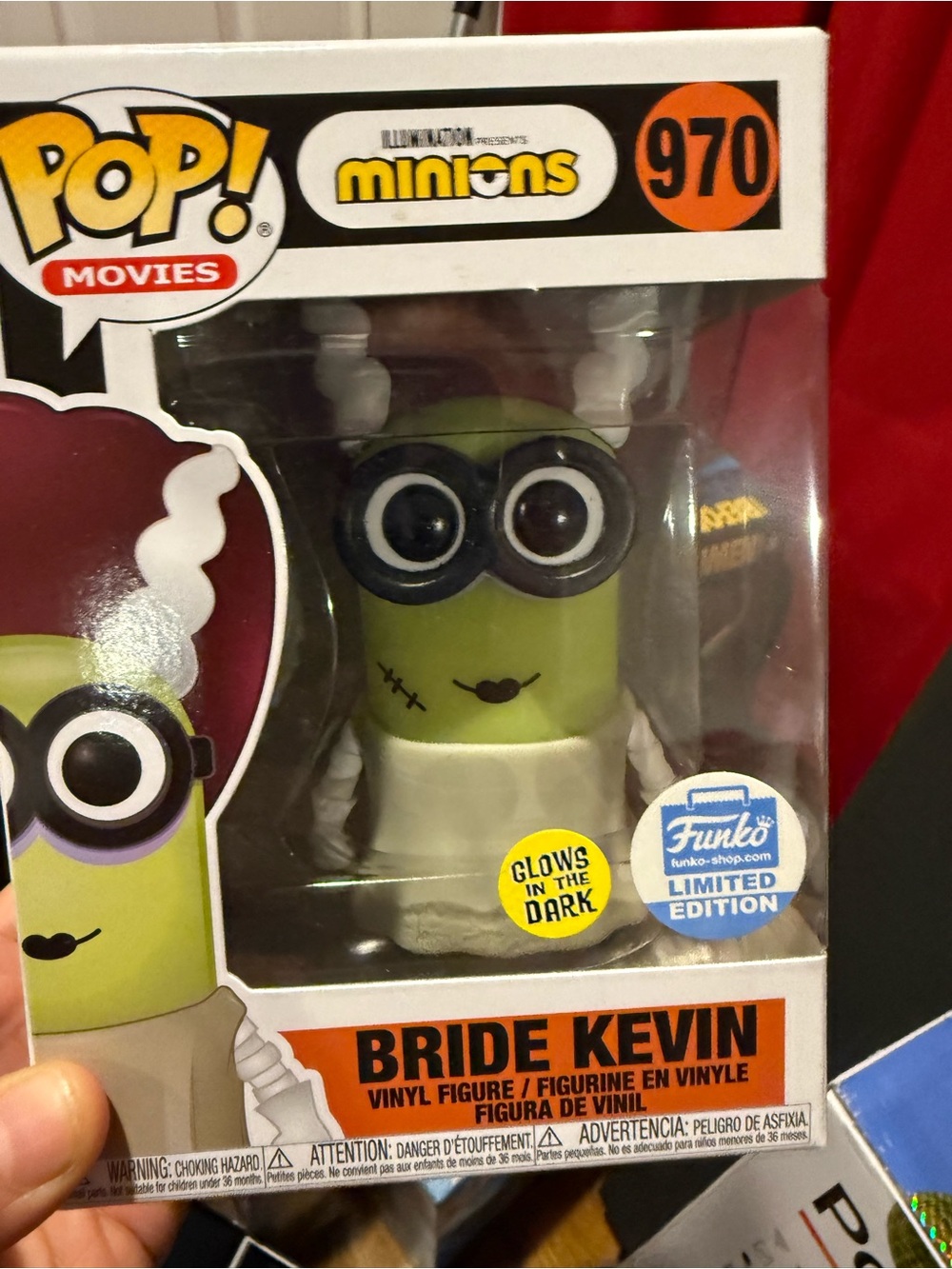 Funko Pop! Bride Kevin Minions Vinyl Figure - Green, White